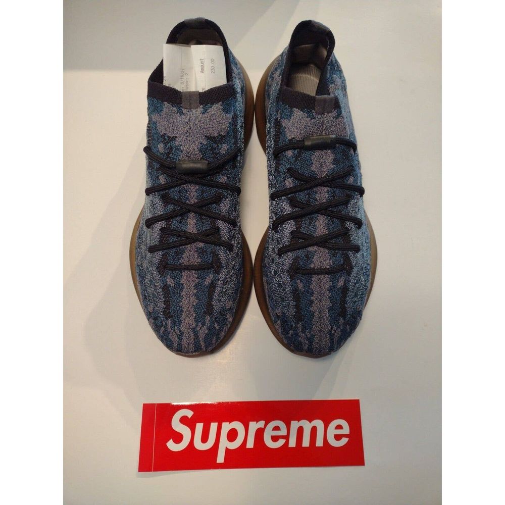 FREE SHIPPING FREE SUPREME STICKR Size 11 adidas Yeezy Boost 380 Covellite 2021
